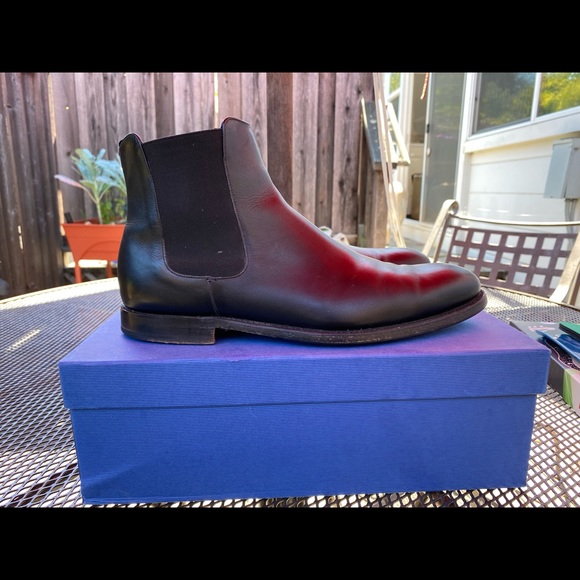 Barker Hopper boot in black calf size 8F UK - Picture 7 of 7